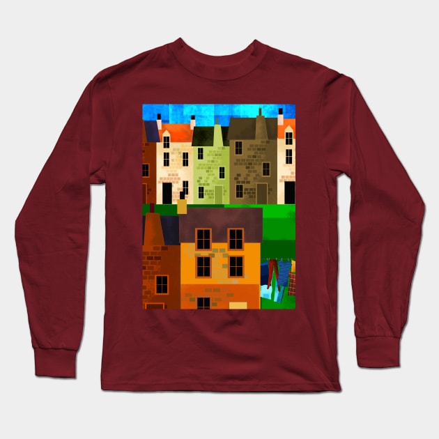 A Day in the Life Long Sleeve T-Shirt by Scratch